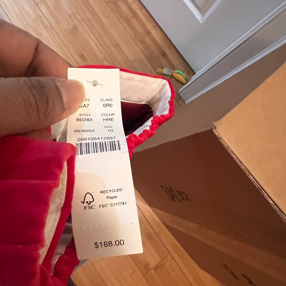 Vibrant Red Pants - Picture 12 of 12